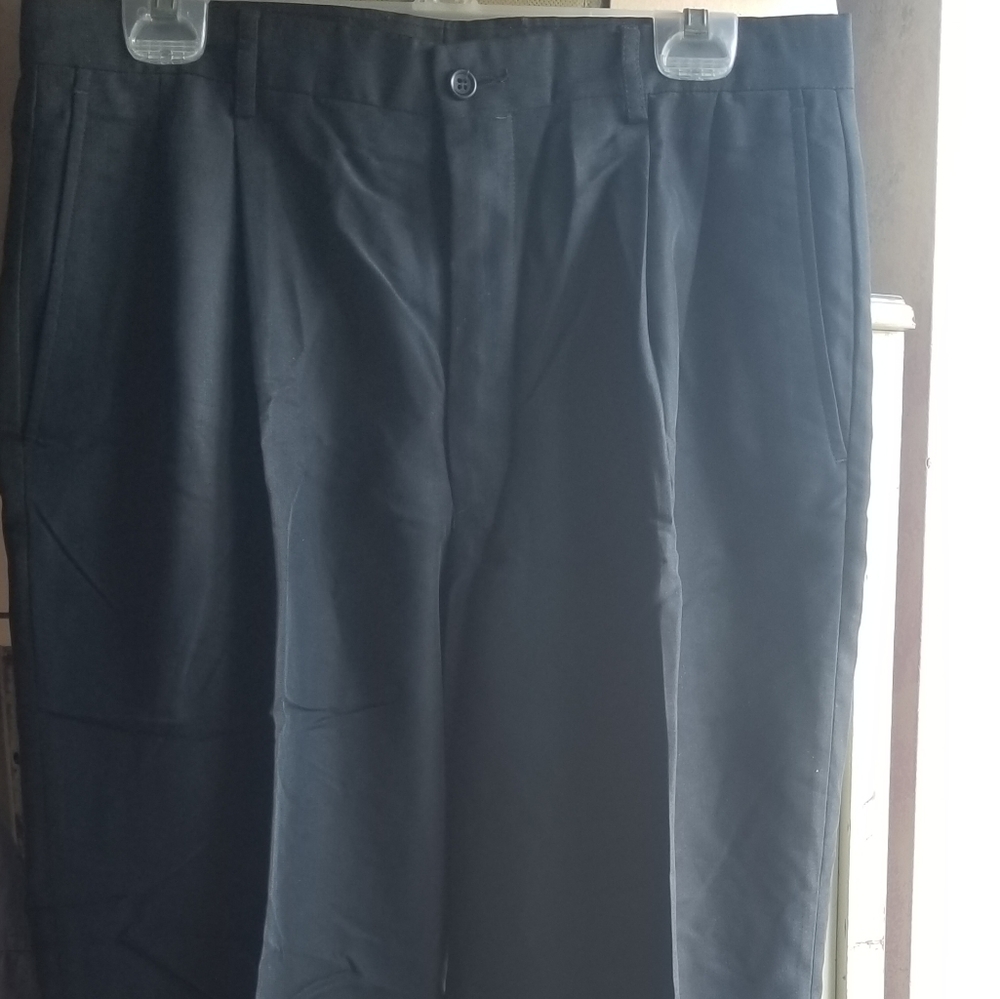 Men's black dress pants